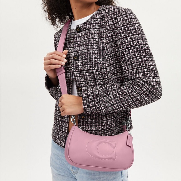 NWT💃Coach Teri Shoulder Bag With Signature Quilting - Picture 10 of 11